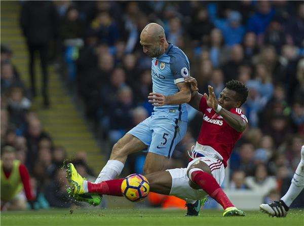 من المباراة 