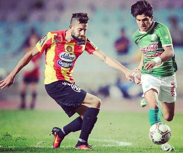 عمر زكري في لقاء حمام الأنف والترجي التونسي