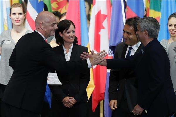  إنفانتينو ومورينيو 