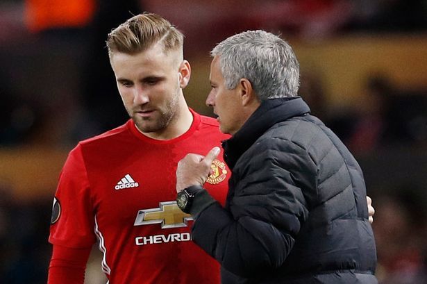 جوزيه مورينيو ولوك شاو