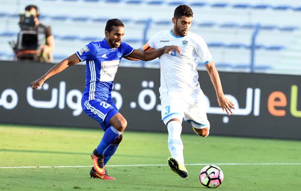 جانب من لقاء النصر ودبا الفجيرة