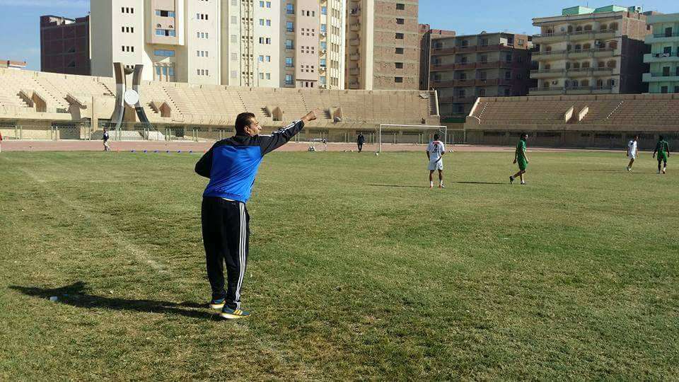 مصطفى مزيكا من تدريبات الشرقية 