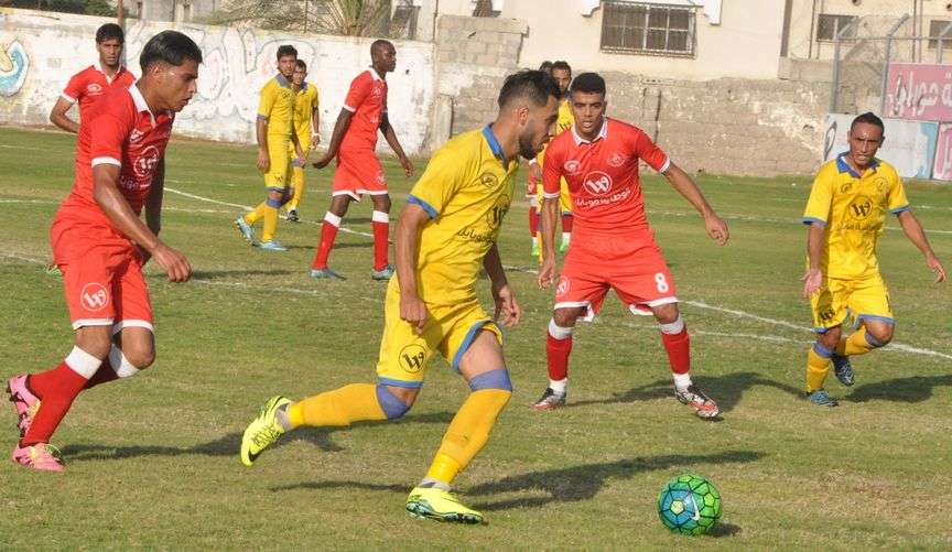 جانب من المباراة