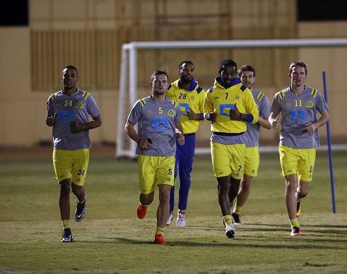 من تدريبات النصر