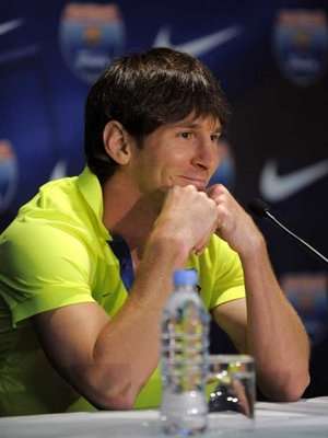 نجم برشلونة ليونيل ميسي