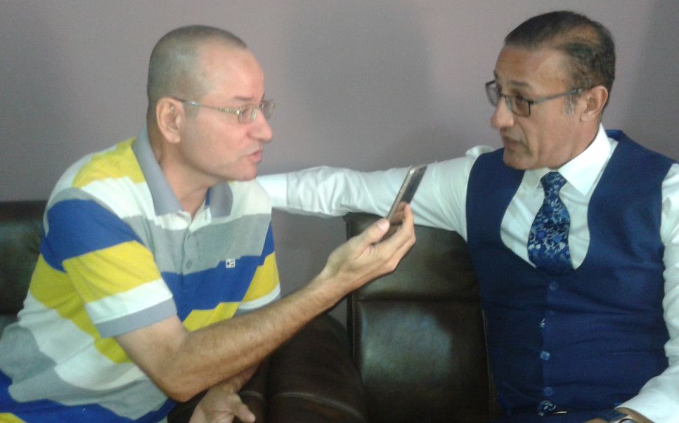 شرار حيدر رفقة مراسل كووورة