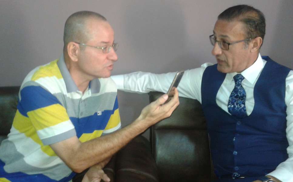 شرار حيدر رفقة مراسل كووورة