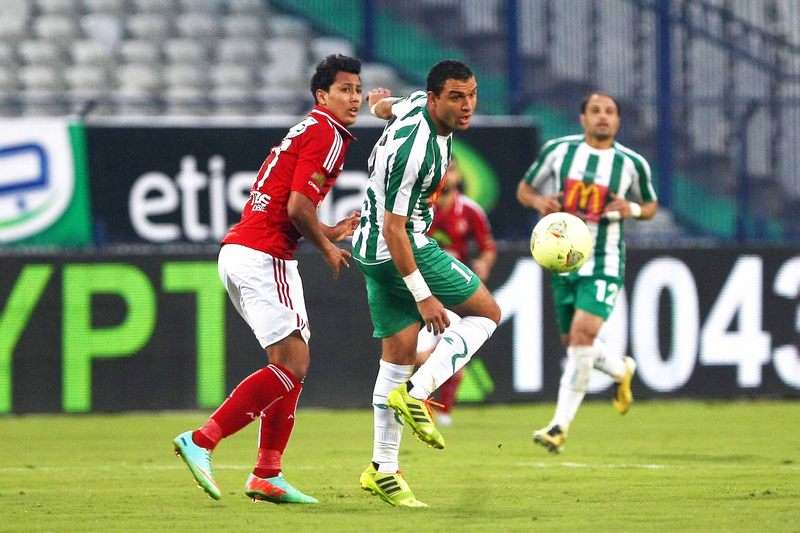 من مباراة سابقة للأهلي والإنتاج الحربي