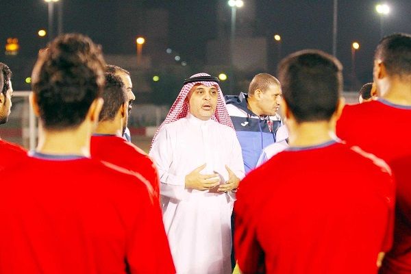 هشام مرسي يتحدث للاعبيه