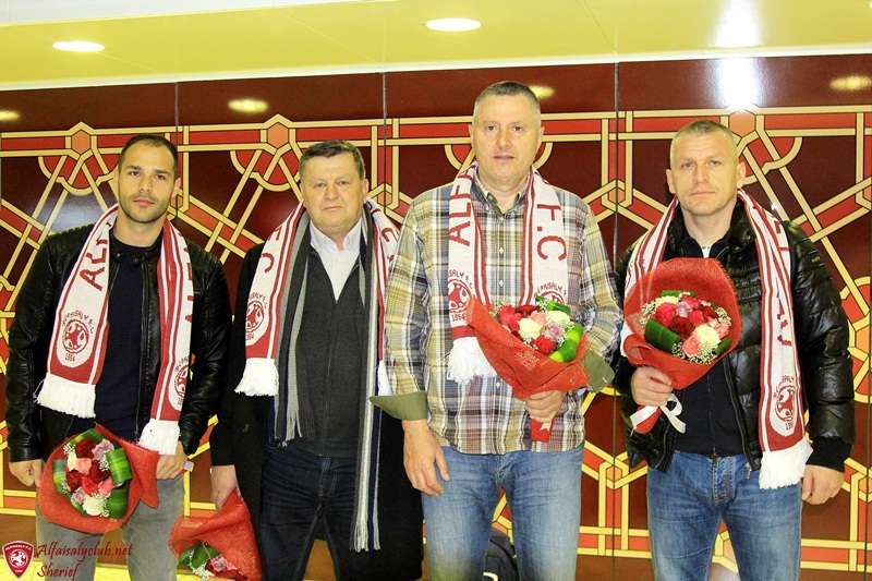 وصول الجهاز الفني للفيصلي