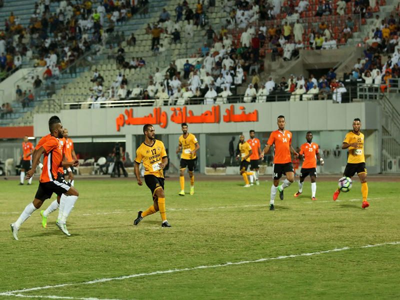 جانب من المباراة