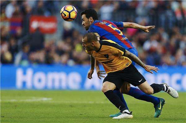 سيرجيو بوسكيتش فى اللقاء 