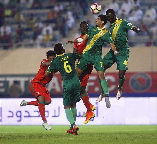 جانب من المباراة