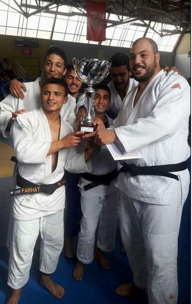 جانب من تتويج الترجي بكأس تونس للجودو