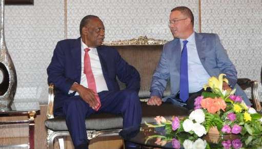  فوزي لقجع رفقة عيسى حياتو