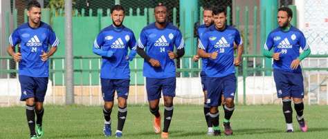 صورة أرشيفية من تدريبات الرجاء