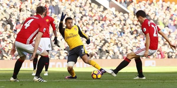 سانشيز ضد مانشستر يونايتد