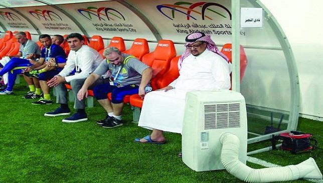 تكييف في ملعب الجوهرة