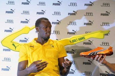 العداء الجاماكي أوسين بولت