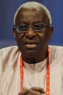 لامـيـن ديـاك - رئيس الاتحاد الدولي لألعاب القوى -