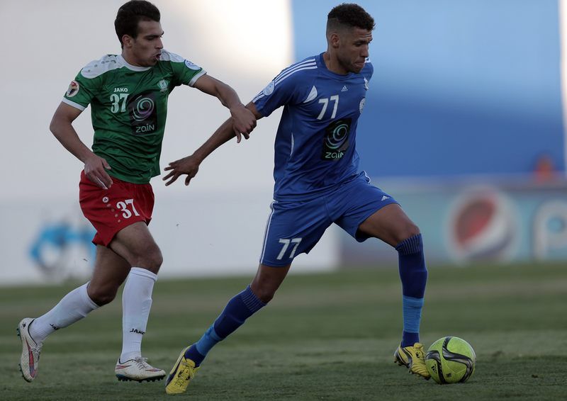 من لقاء سابق بين الرمثا والوحدات