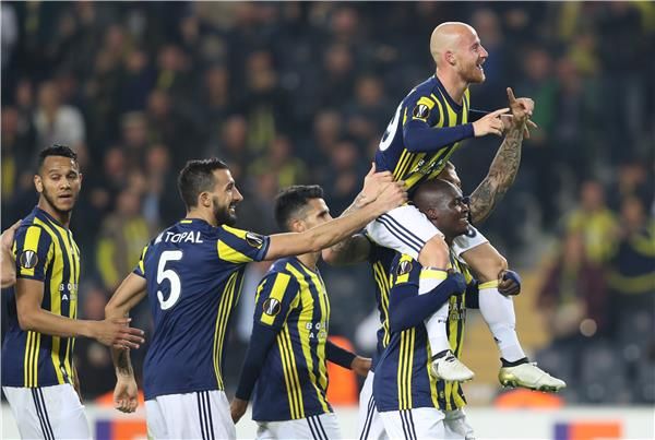 فرحة لاعبي فنربخشه