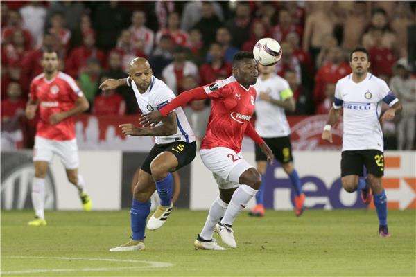 جانب من المباراة