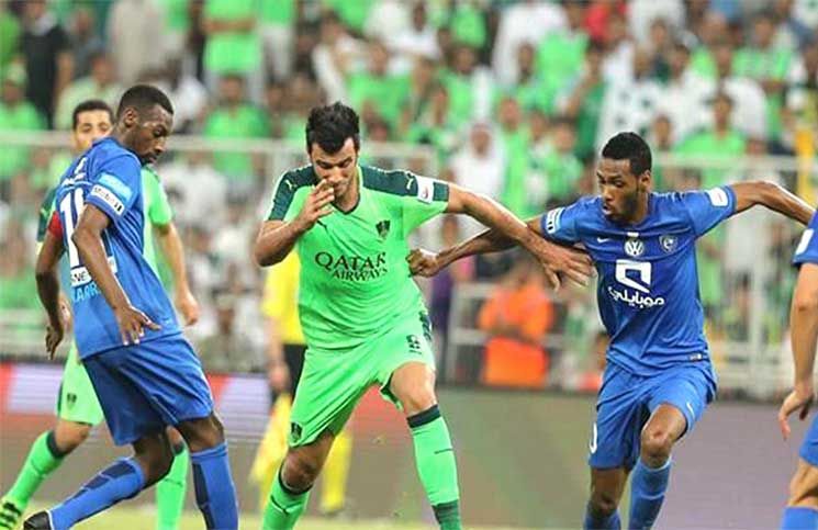 لقاء سابق بين الهلال والأهلي