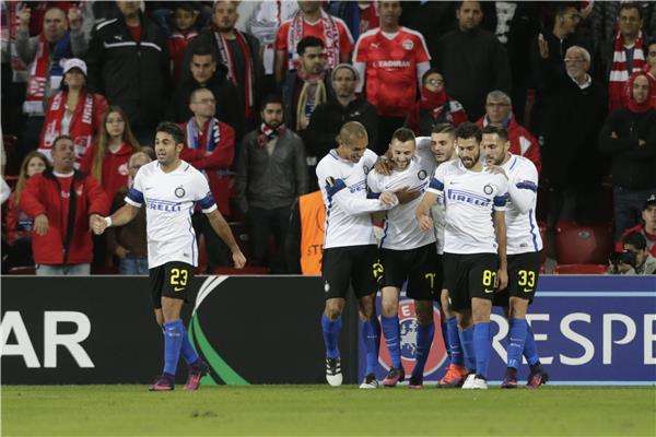 صورة أرشيفية للاعبي إنتر ميلان