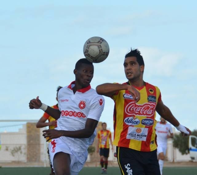 لقطة من المباراة