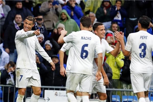 من مباراة ريال مدريد وخيخون