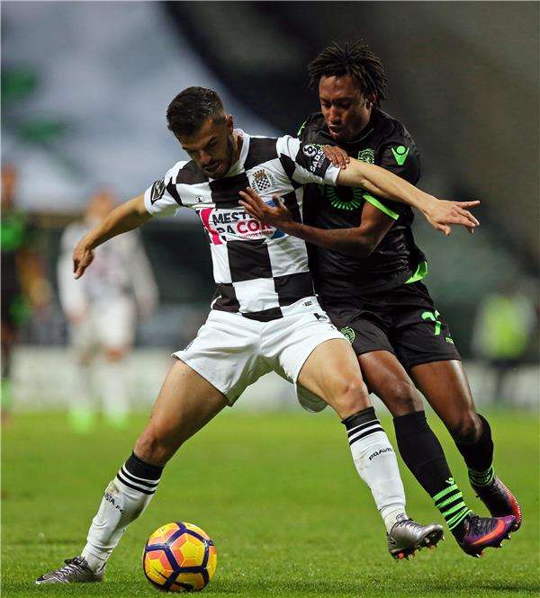 جانب من المباراة