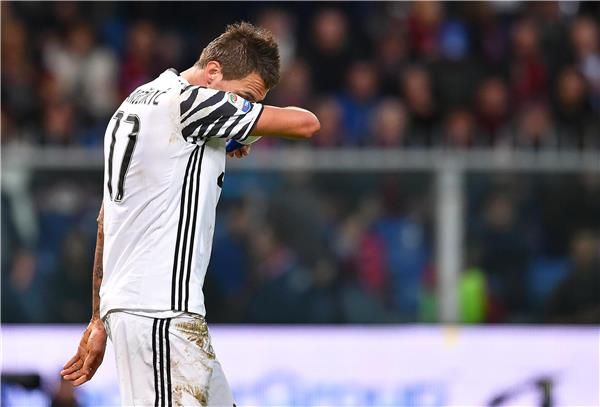 لاعب يوفنتوس مستاء من النتيجة