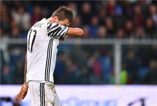 لاعب يوفنتوس مستاء من النتيجة