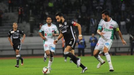 من لقاء الموسم الماضي بين الرجاء واتحاد طنجة