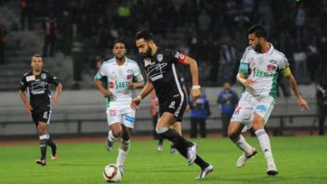 من لقاء الموسم الماضي بين الرجاء واتحاد طنجة