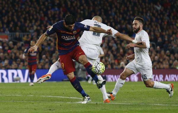 مباراة سابقة بين برشلونة وريال مدريد