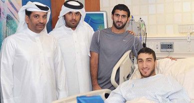 اسماعيل محمود عندما أصيب مع الجيش (أرشيفية)