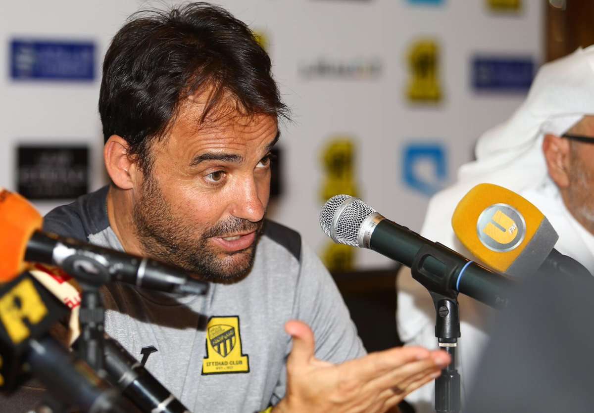 خوسيه لويس سييرا فى المؤتمر الصحفى