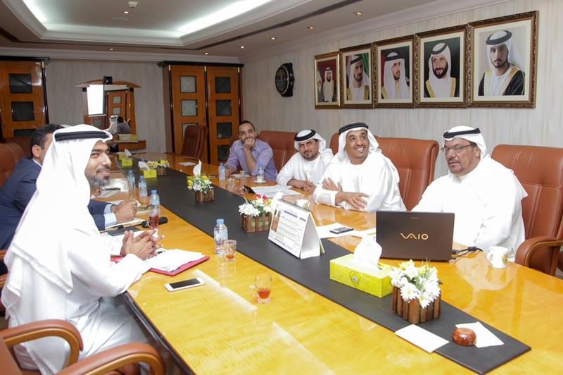 جانب من اجتماعات إدارة التطوير الرياضي بالمجلس مع مسؤولي الأكاديميات