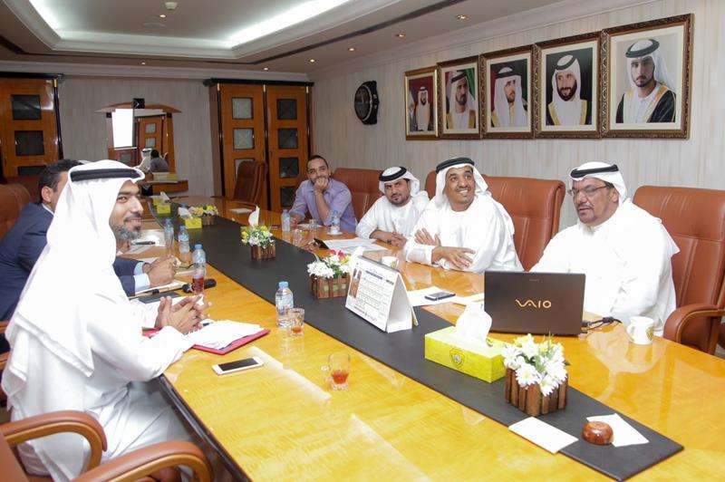 جانب من اجتماعات إدارة التطوير الرياضي بالمجلس مع مسؤولي الأكاديميات