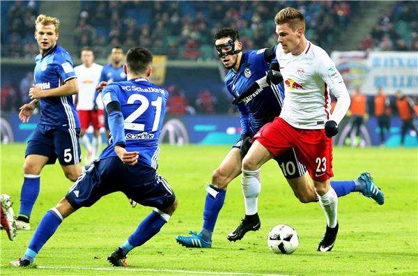 جانب من المباراة