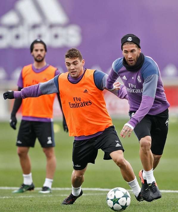من تدريبات ريال مدريد
