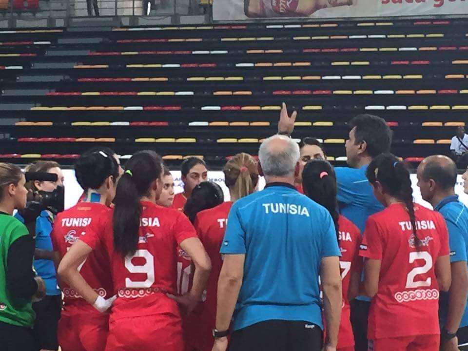 لاعبات المنتخب التونسي