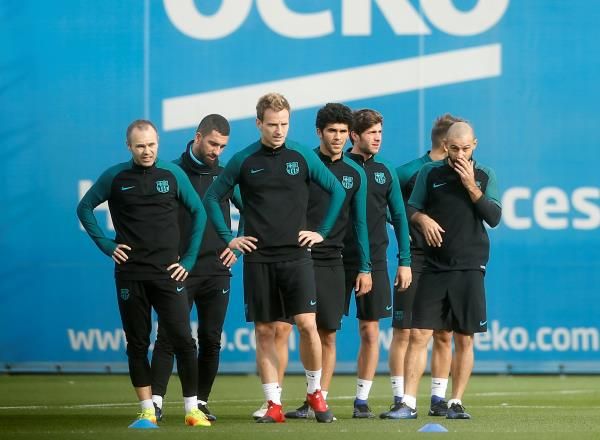 تدريبات برشلونة استعدادًا للمباراة