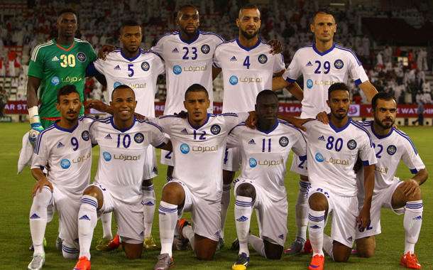  فريق الكرة بنادي السيلية القطري