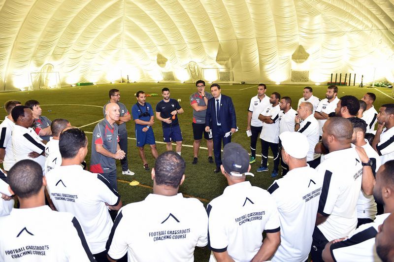 انطلاقة الدورة الدولية الثالثة لمدربي البراعم بنادي الشباب