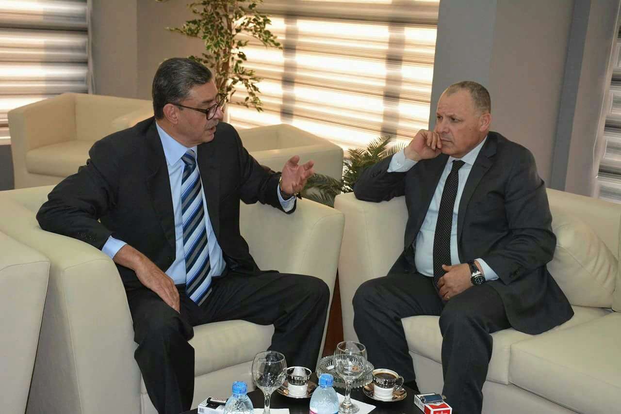 محمود طاهر وهاني أبوريدة