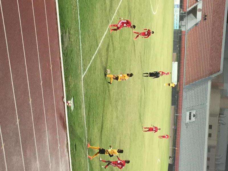 جانب من المباراة