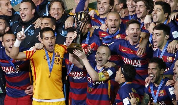 برشلونة المتوج ببطولة 2015